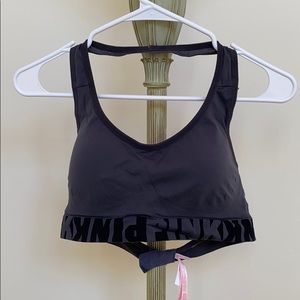 PINK halter sports bra